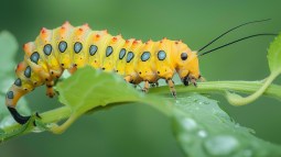 Así transforma un virus a las orugas en zombis