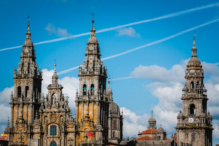 Así se erigió la fachada del Obradoiro de la catedral de Santiago