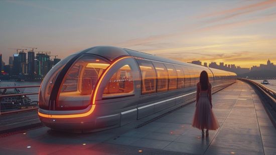 El Hyperloop de China dice haber llegado a los 600 km/h