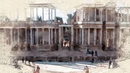 dibujo-plano-teatro-merida