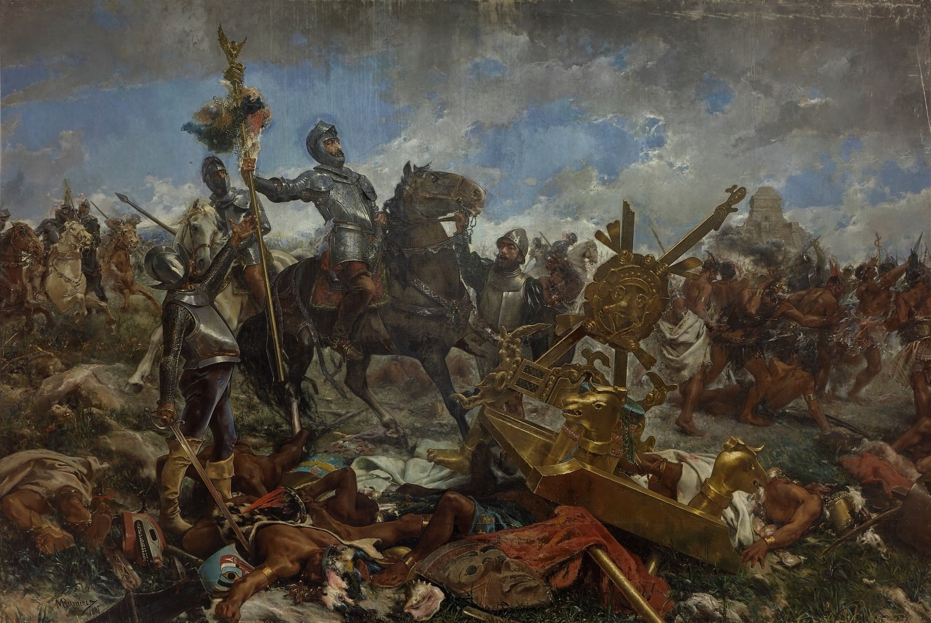 La batalla de Otumba