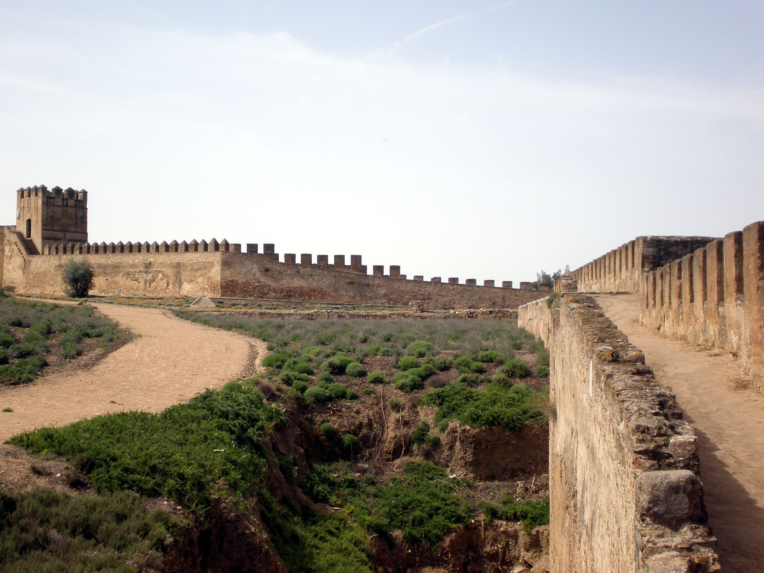 La muralla de Badajoz