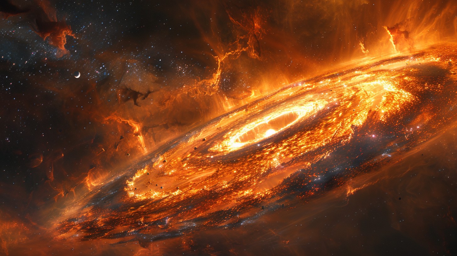 Este objeto cósmico tiene más agua que todos los océanos de la Tierra juntos