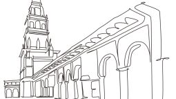 dibujo-mezquita-cordoba