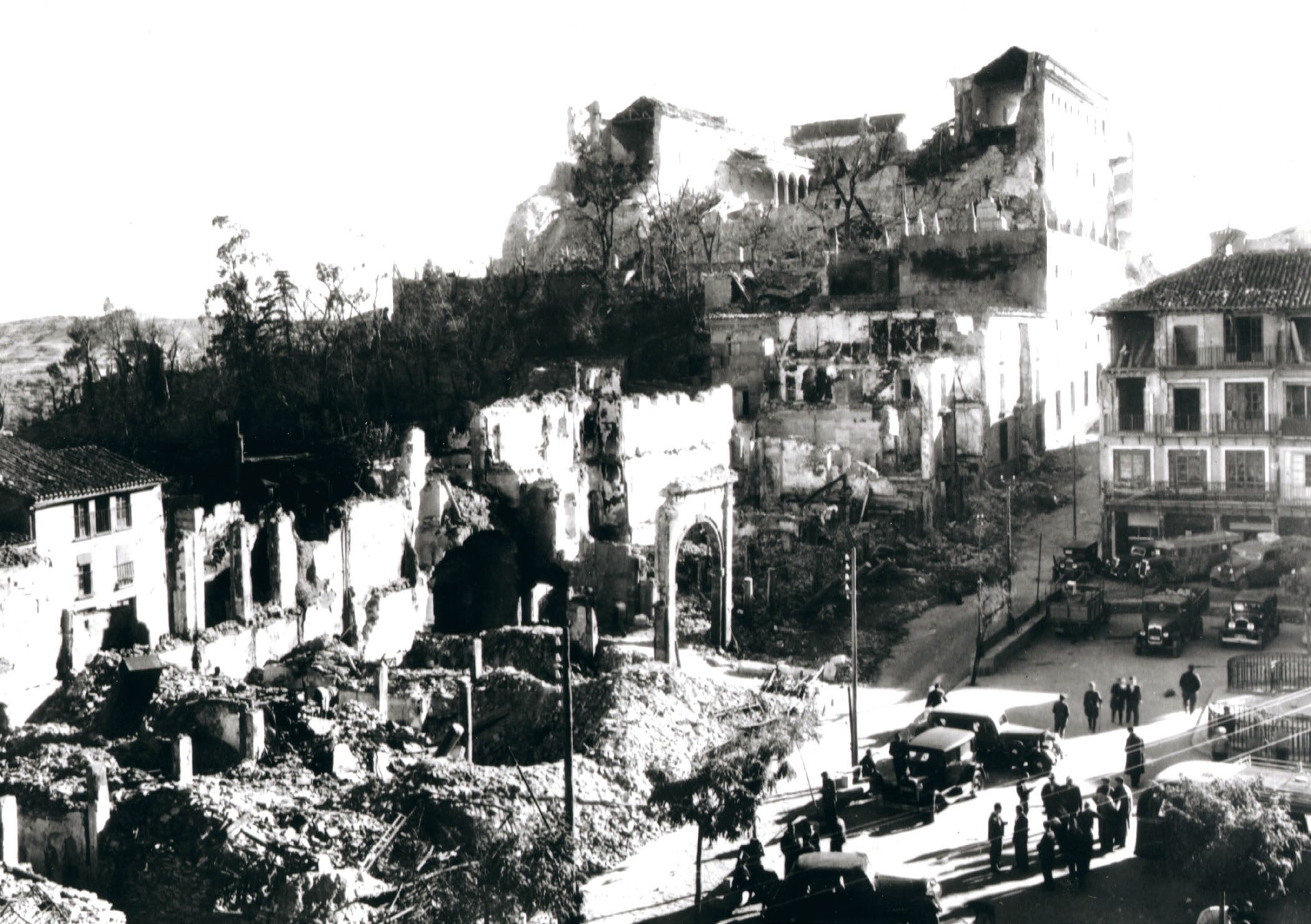 Así fue el asedio al Alcázar de Toledo