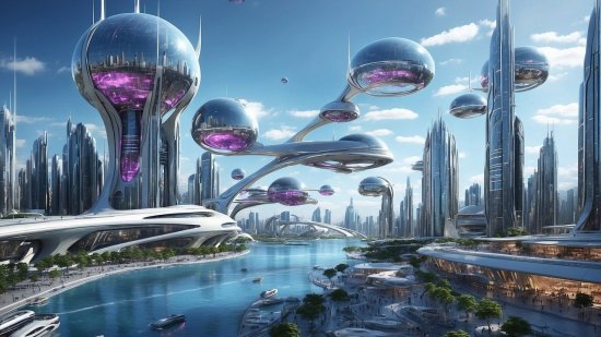 Ciudad futurista