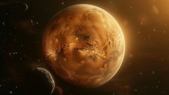 La gravedad de Marte podría estar alterando los océanos de la Tierra