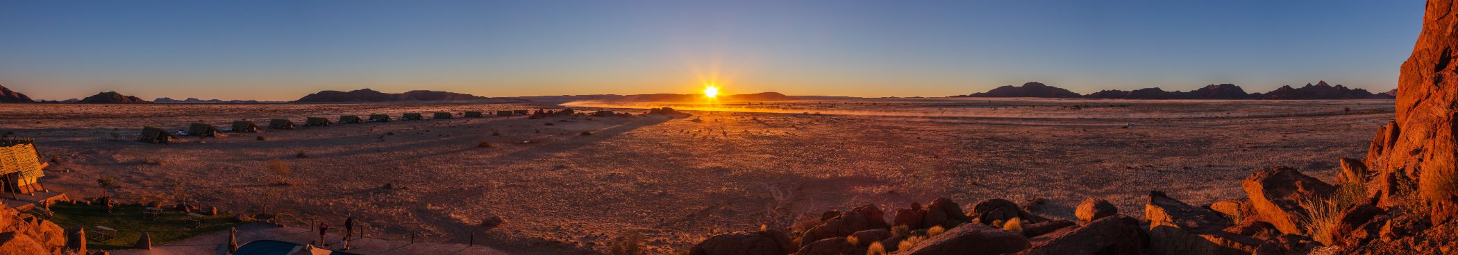Panorámica del desierto de Namib