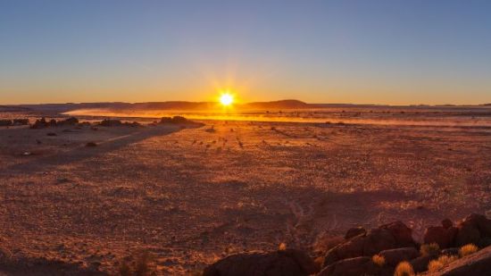 Panorámica del desierto de Namib