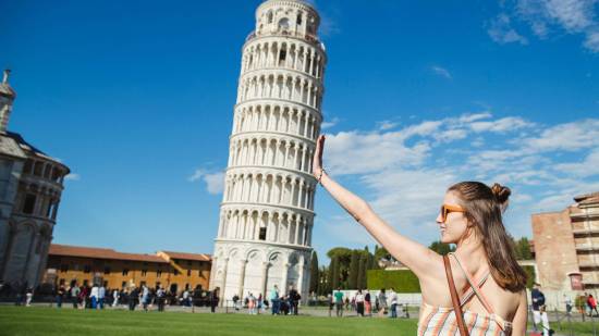 Turista Torre Pisa