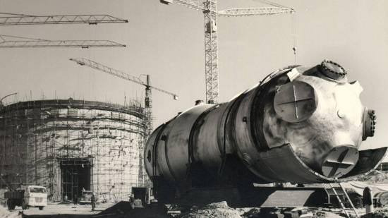 Generador de Vapor en la Central Nuclear José Cabrera