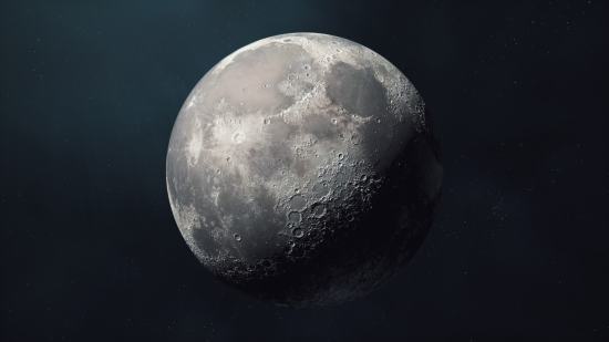 La Luna está encogiendo