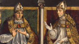 San Ambrosio y San Agustín (1495-1500), por Pedro Berruguete