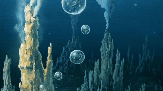 Fuentes hidrotermales como fuente de vida