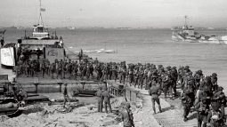 Ejército británico desembarca en Gold