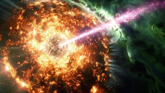 ¿Qué provocó el estallido de rayos gamma más brillante de todos los tiempos?