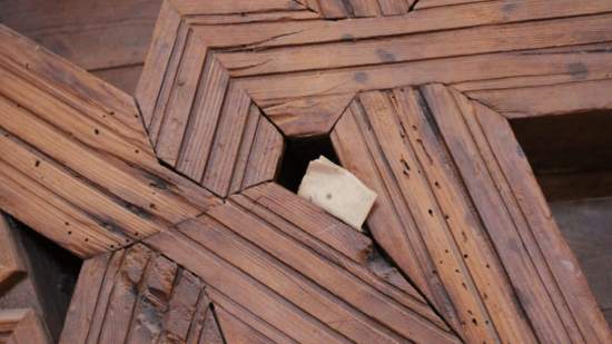 Carta descubierta en el Museo de la Alhambra