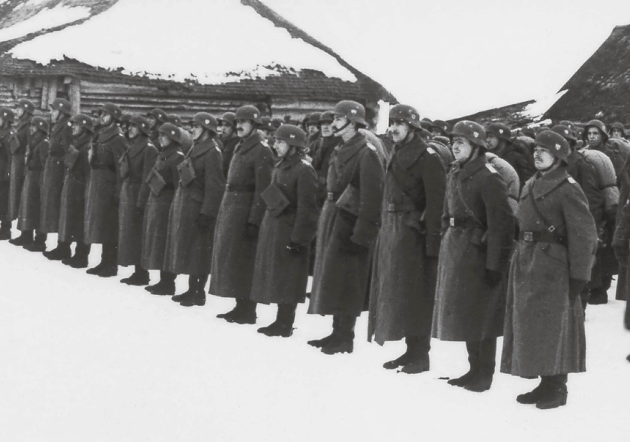 Tropas División Azul en Leningrado