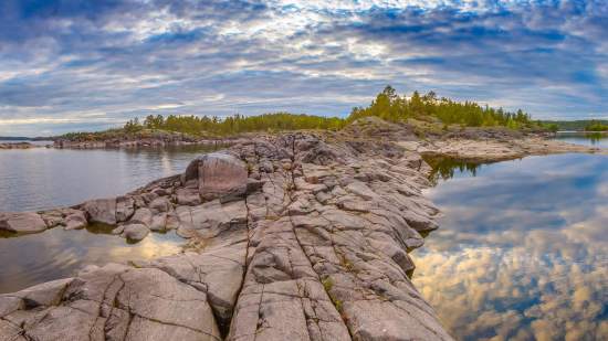 El corredor del lago Ládoga, el Camino de la Vida en Leningrado