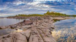 El corredor del lago Ládoga, el Camino de la Vida en Leningrado