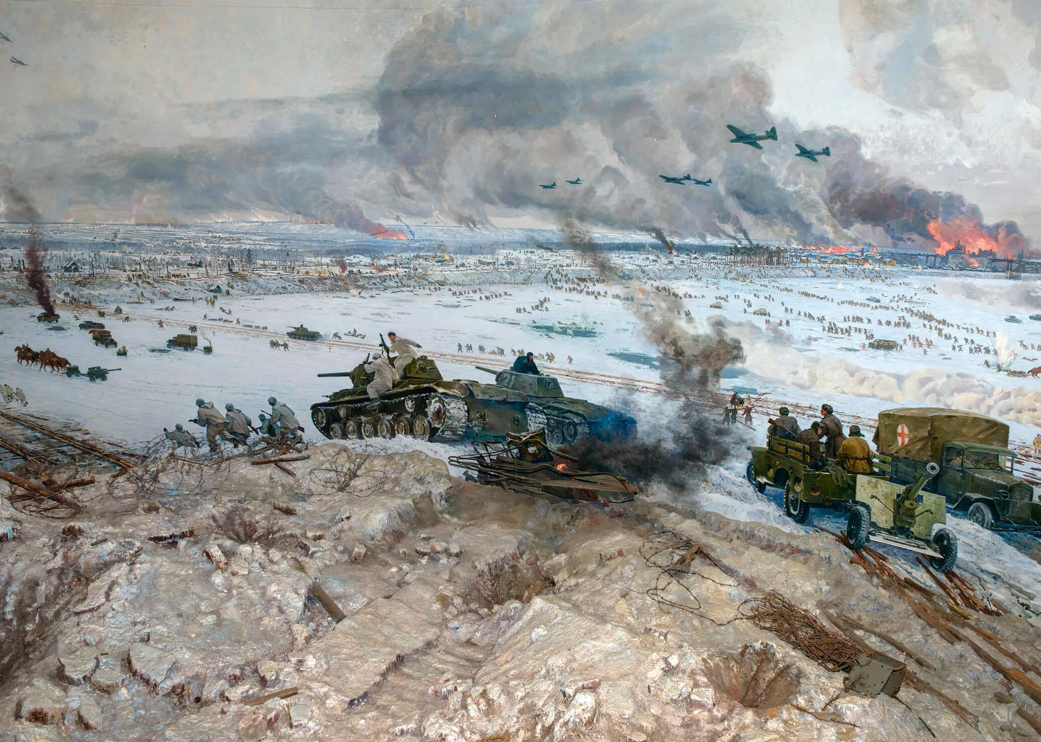 Diorama Operación Iskra