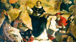 Apoteosis de Santo Tomás de Aquino (1631), óleo sobre lienzo de Francisco de Zurbarán.