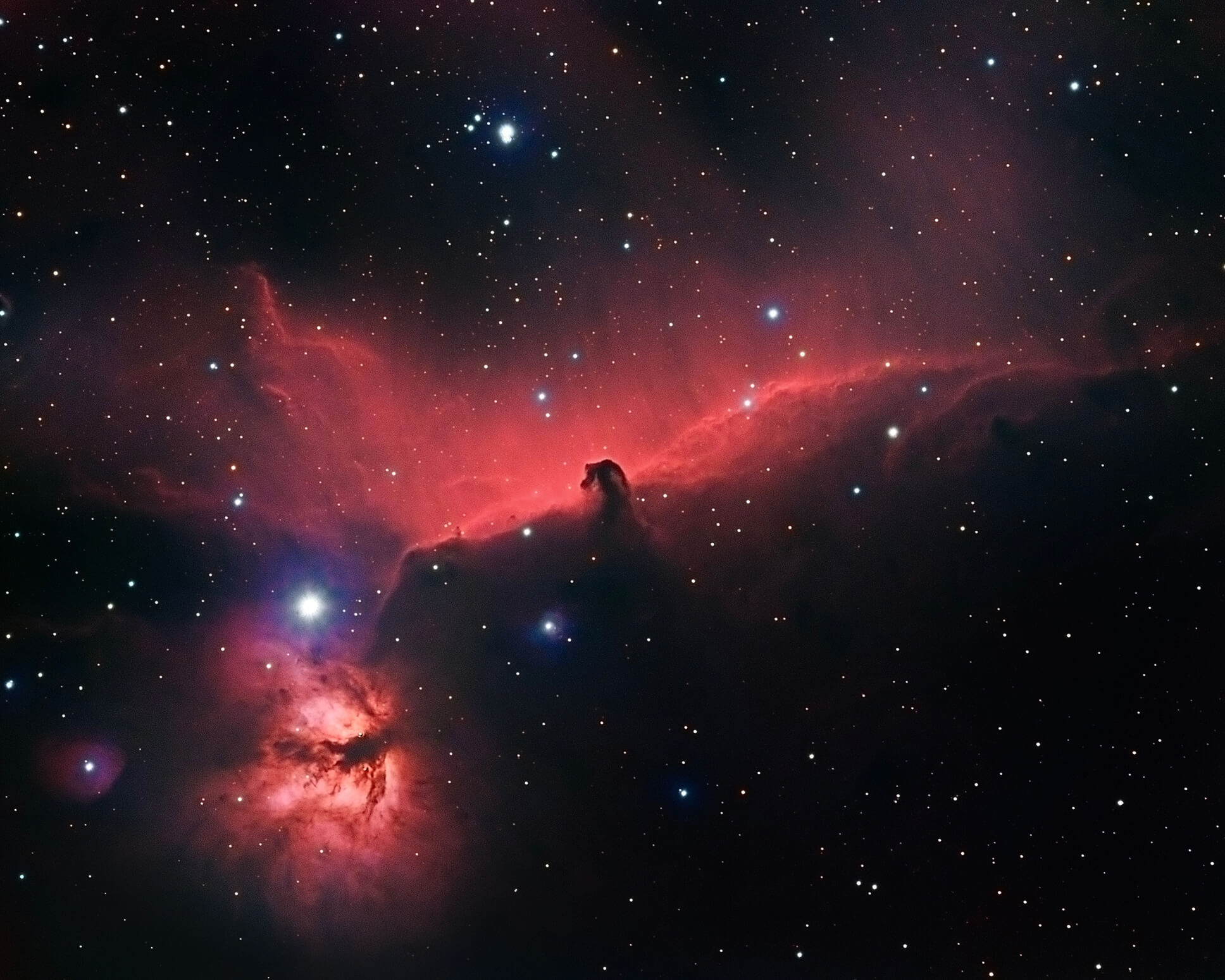 James Webb fotografía la nebulosa Cabeza de Caballo con un detalle sin precedentes