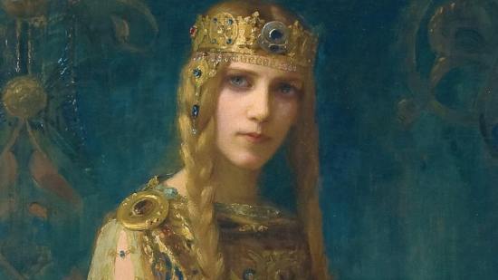 Retrato de princesa celta