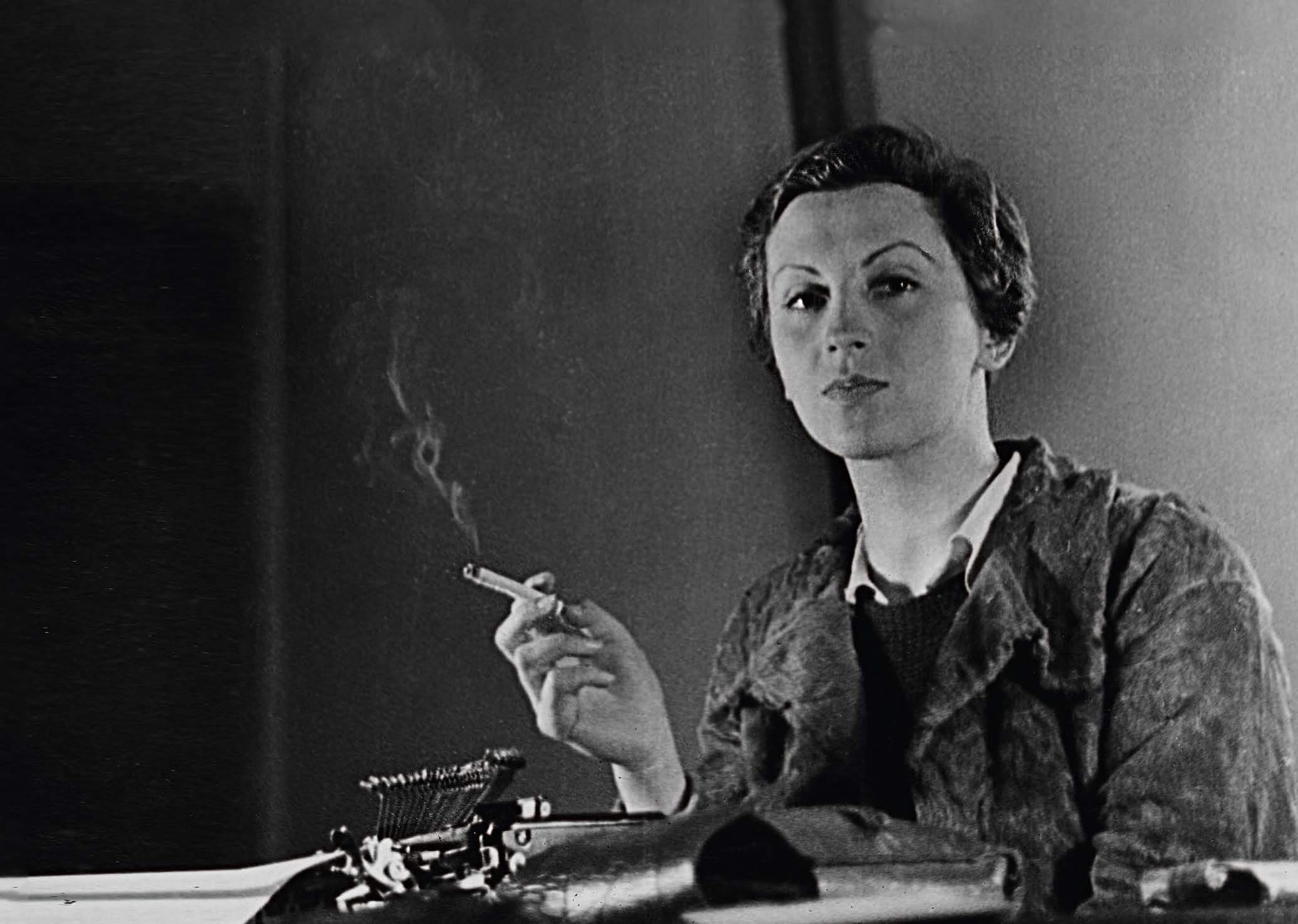 Corresponsal Gerda Taro en 1936