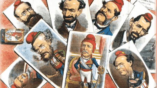 Caricatura de la revista La Flaca