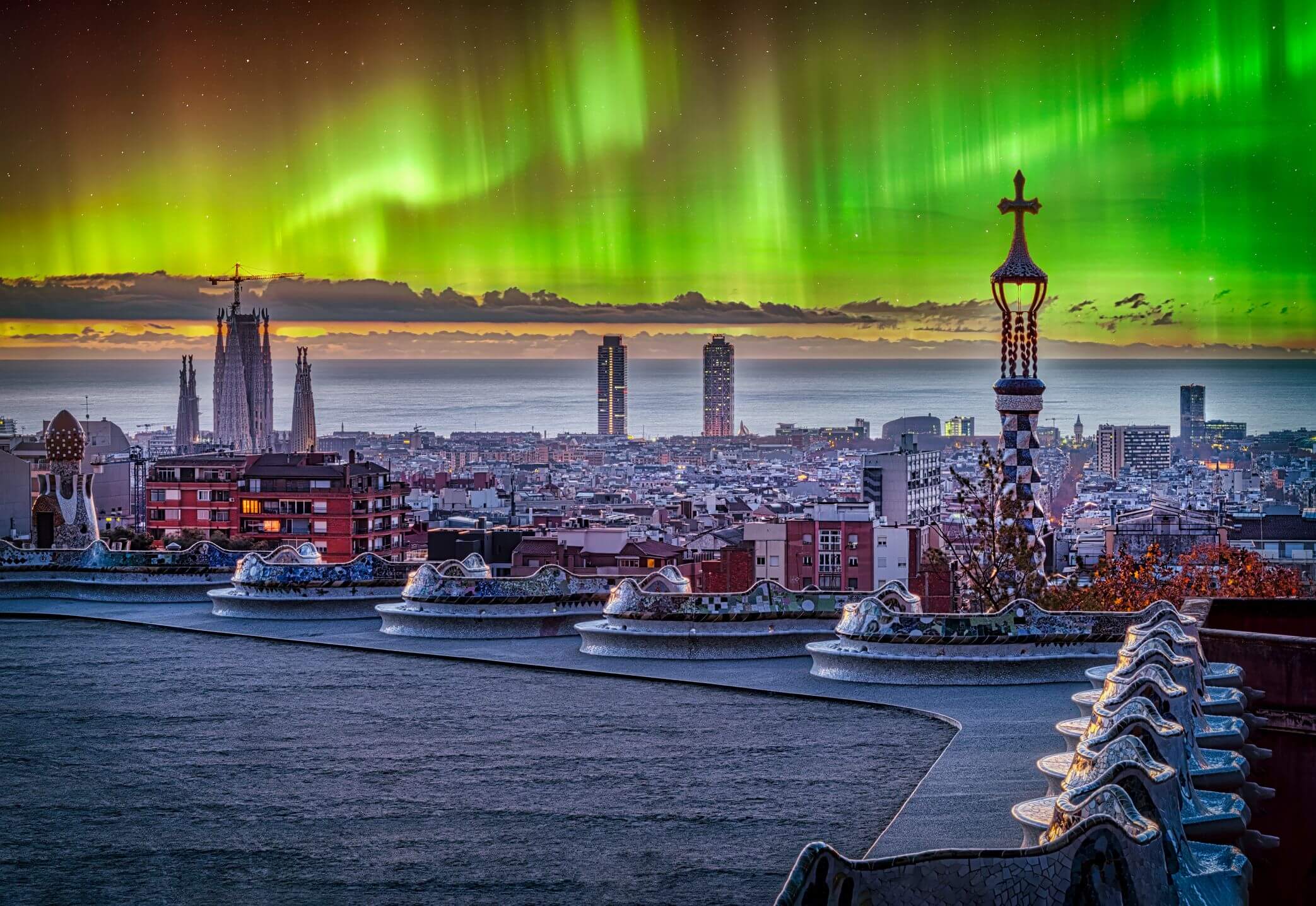 ¿Cuántas auroras boreales se han observado en España a lo largo de la historia?