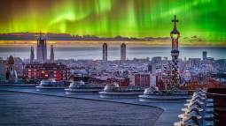 ¿Cuántas auroras boreales se han observado en España a lo largo de la historia?