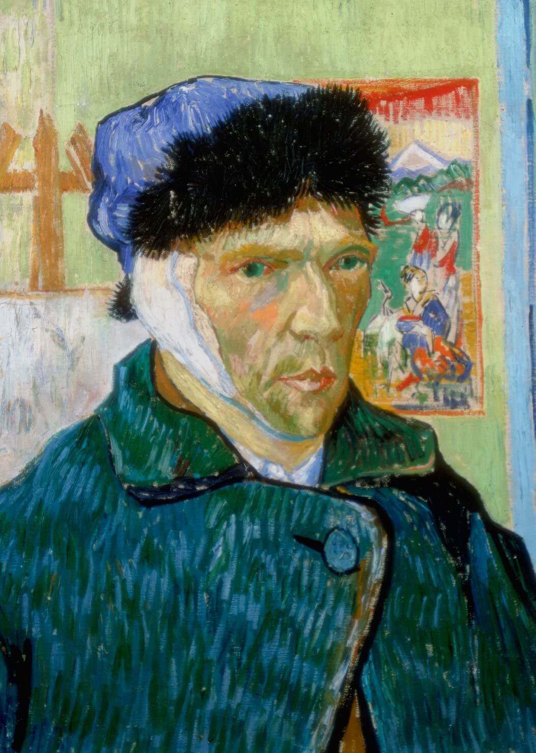 Autorretrato con oreja vendada, Van Gogh