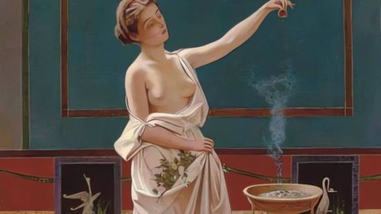 La quemadora de incienso