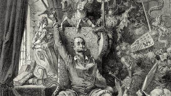 Cervantes por Gustave Doré