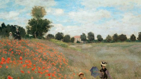 Amapolas o Campo de amapolas cerca de Argenteuil, Monet