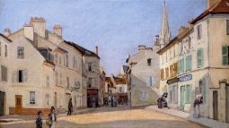 Plaza de Argenteuil, de Alfred Sisley