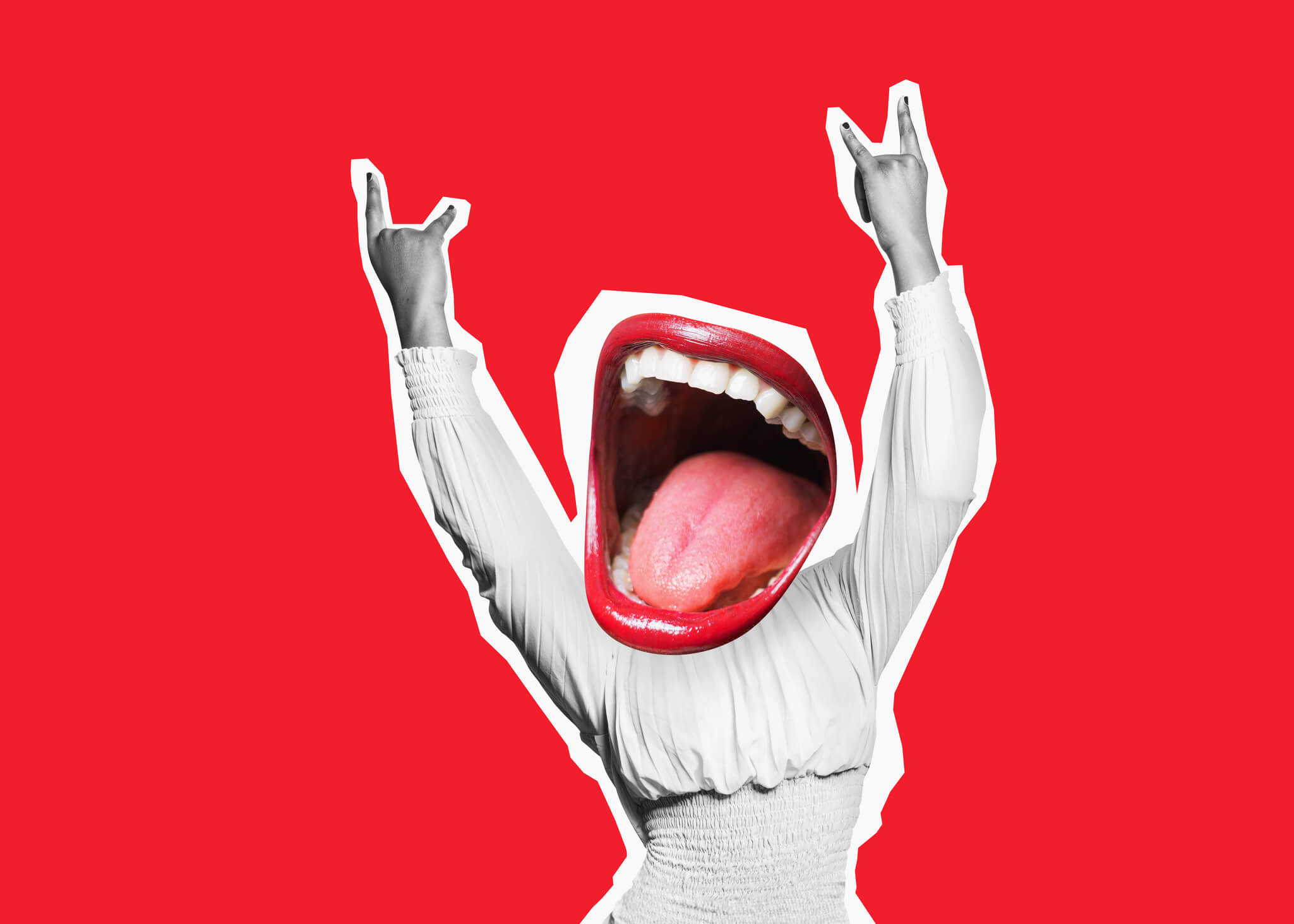 Collage arte moderno