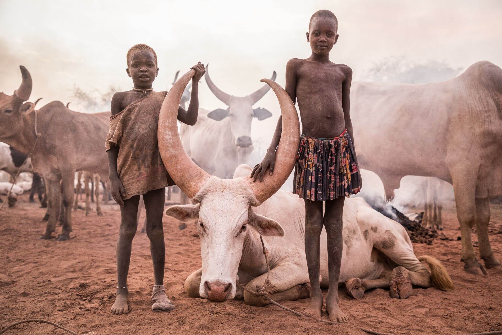 Para este pueblo, cada detalle de las vacas se convierte en un símbolo de identidad