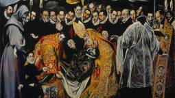 Detalle de El entierro del conde de Orgaz