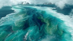 Un océano de la Tierra se está volviendo verde por culpa del cambio climático