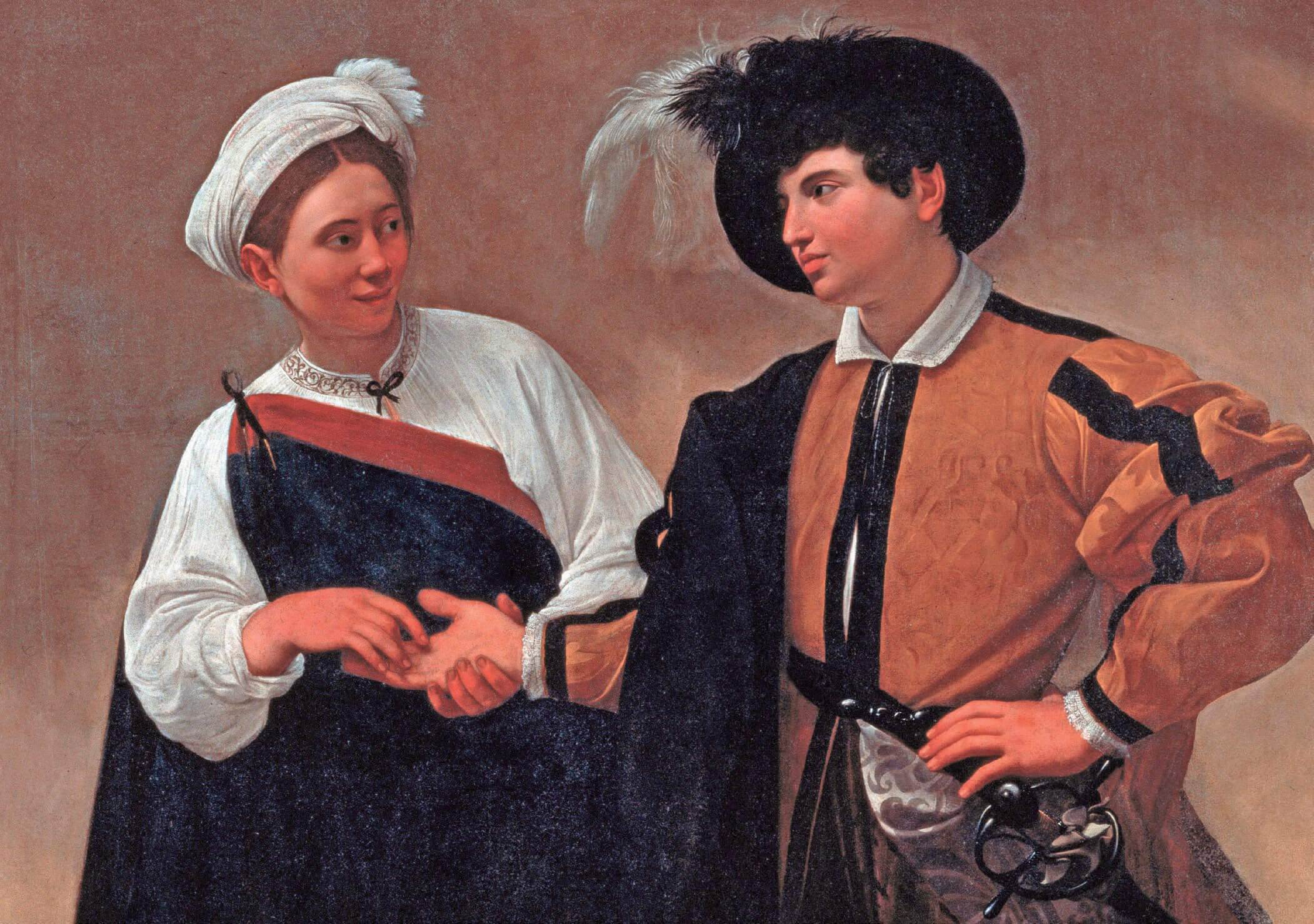 La buenaventura, de Caravaggio