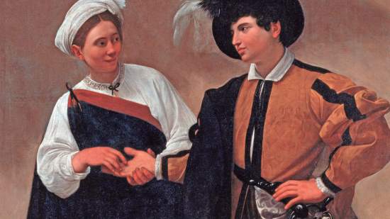 La buenaventura, de Caravaggio