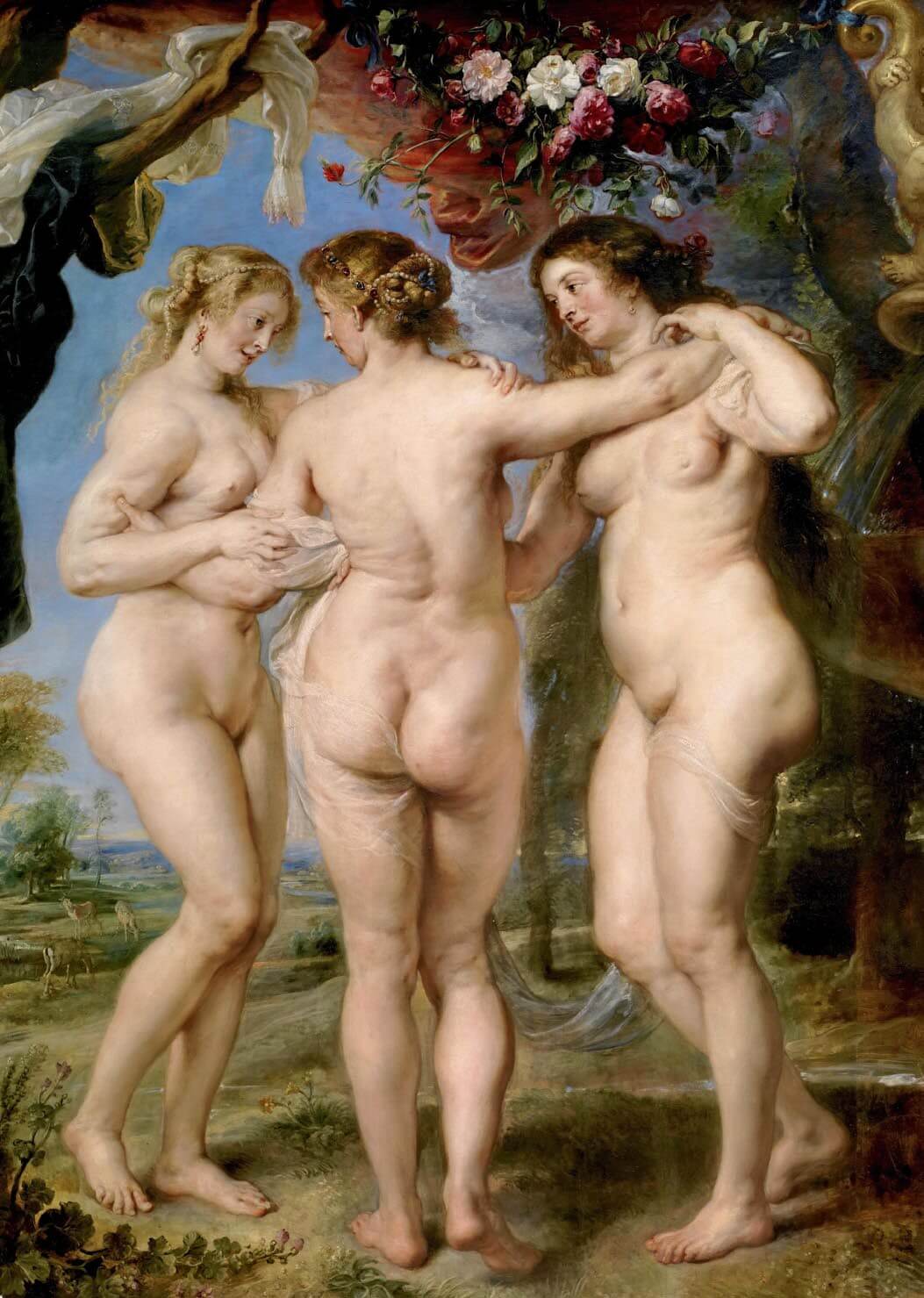 Las Tres Gracias de Rubens