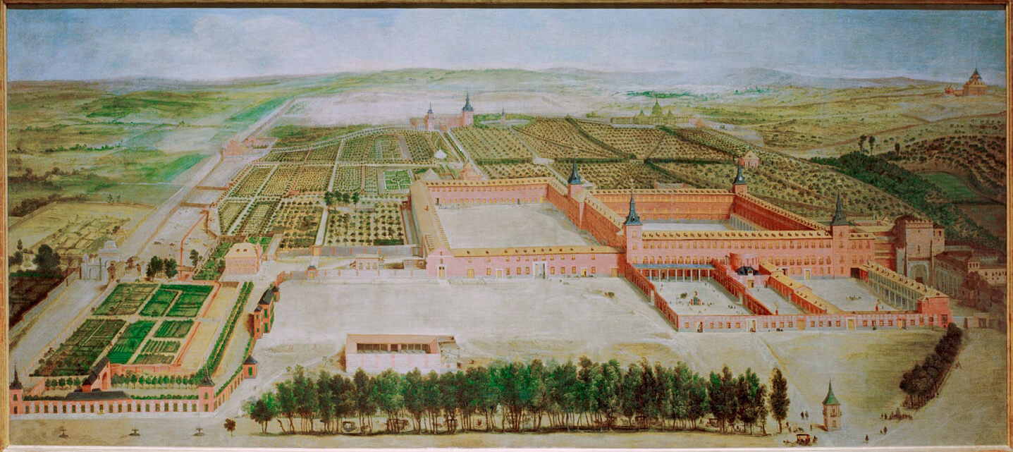 El Buen Retiro en 1637, atribuido a Jusepe Leonardo