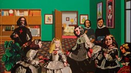 Las meninas o La Salita, Equipo Crónica