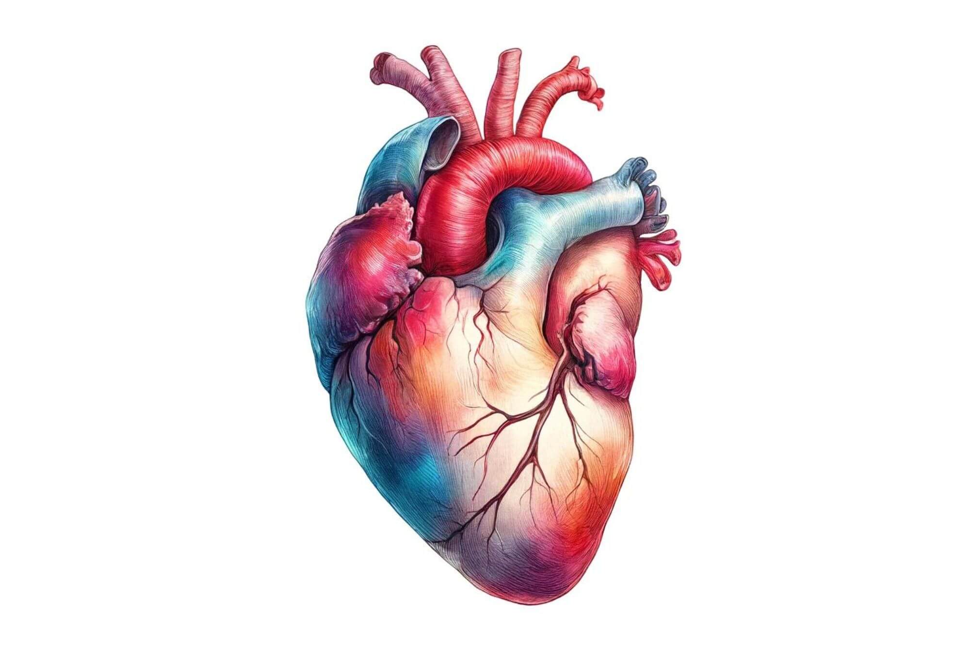 Imagen artística de un corazón.