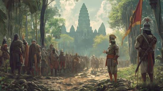 Expedición española en Camboya