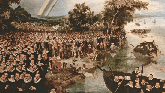 Cuadro alegórico Pescadores de almas, de 1614