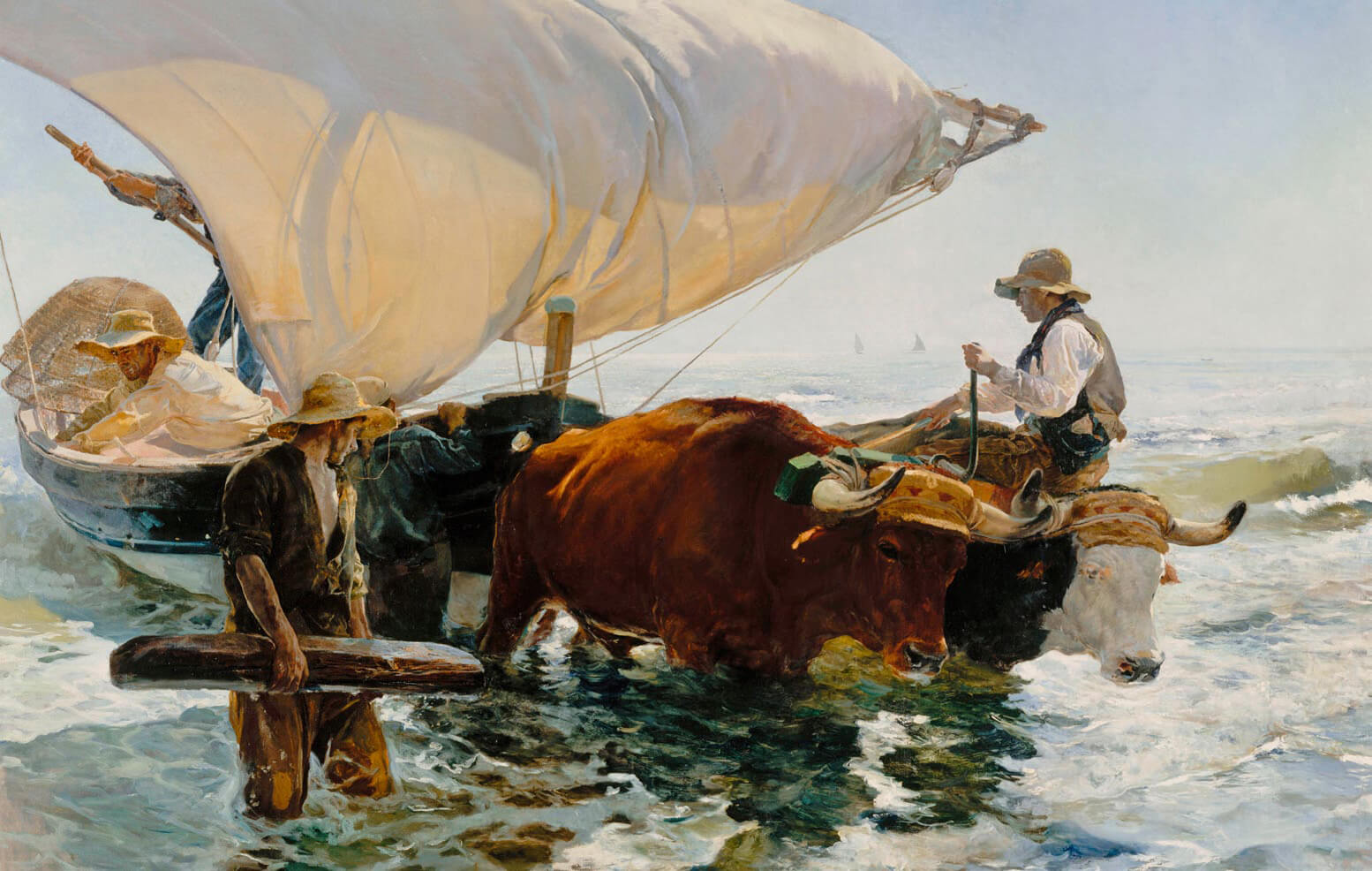 El regreso de la pesca, de Sorolla
